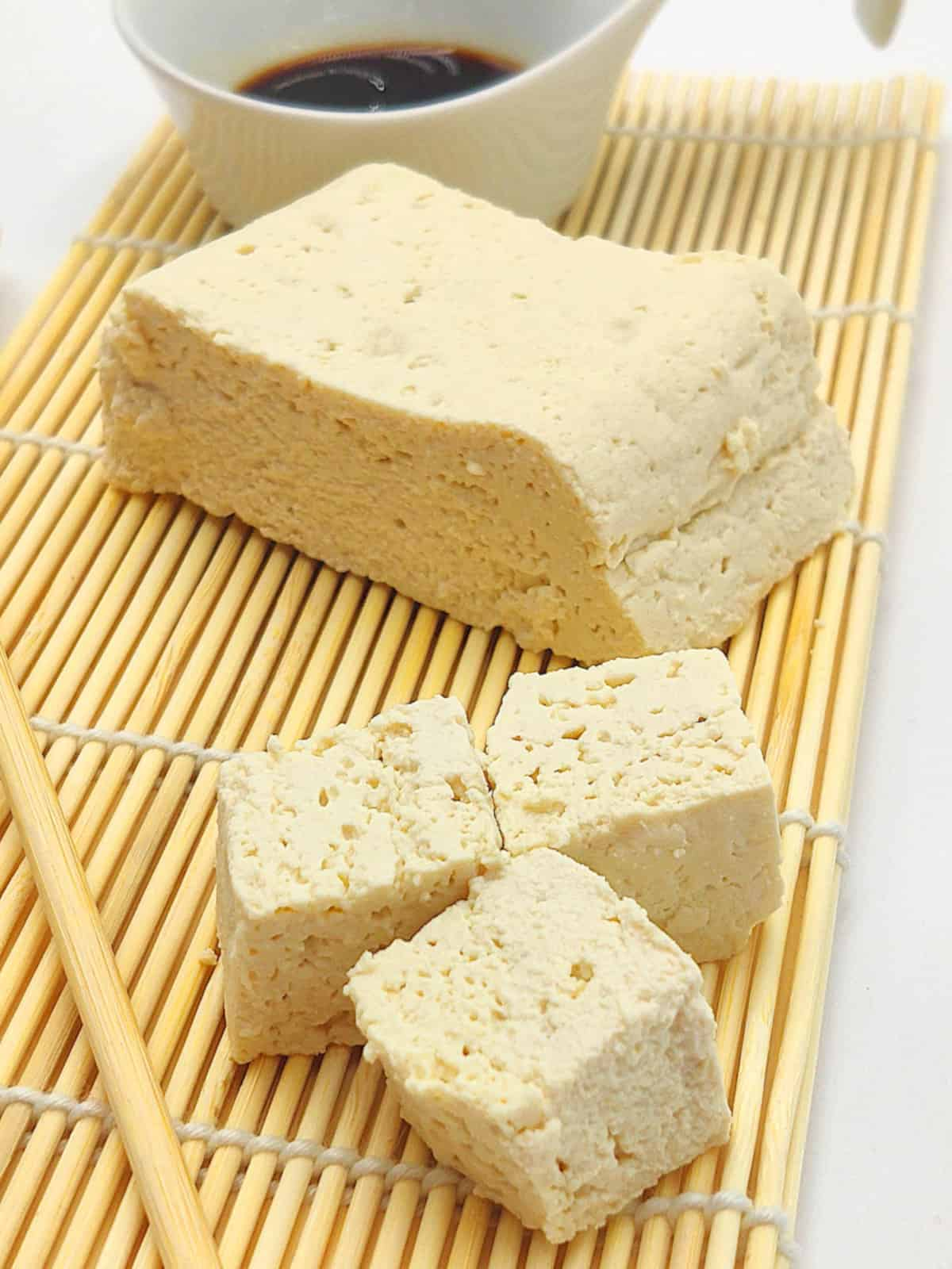 Queijo vegetal Tofu artesanal